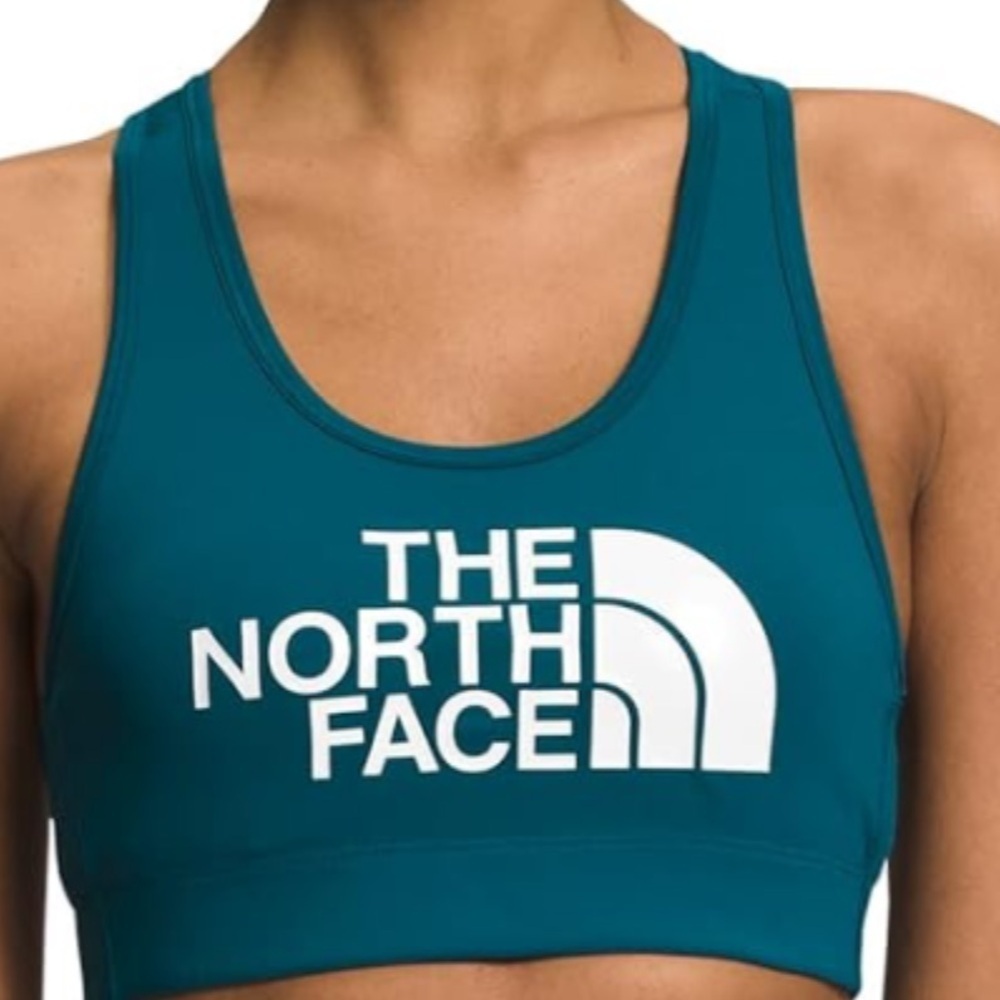 THE NORTH FACE ELEVATION BRA BLUE CORAL COLOR NWT SIZE SMALL AND X-LARGE